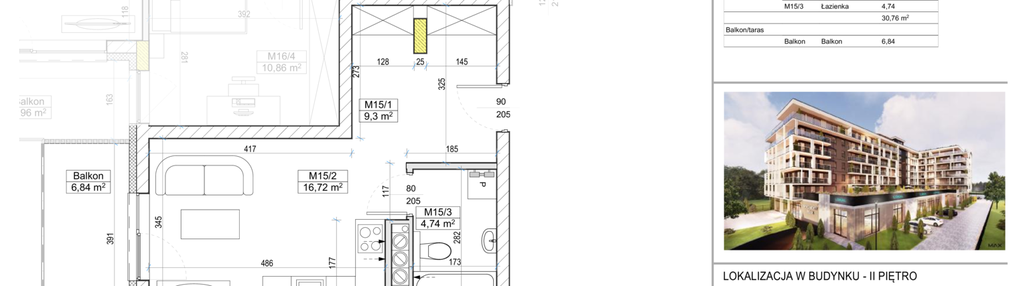 Mieszkanie w inwestycji: Apartamenty Widok Włoszczowa