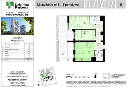 Mieszkanie w inwestycji: Dzielnica Parkowa VIII