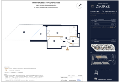 Mieszkanie w inwestycji: Rezydencja Zegrze etap II