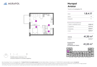 Mieszkanie w inwestycji: Murapol Aviator