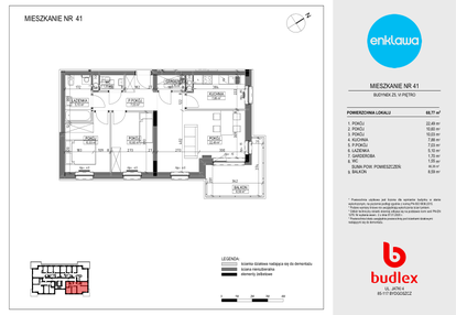 Mieszkanie w inwestycji: Enklawa Apartamenty Z4 i Z5