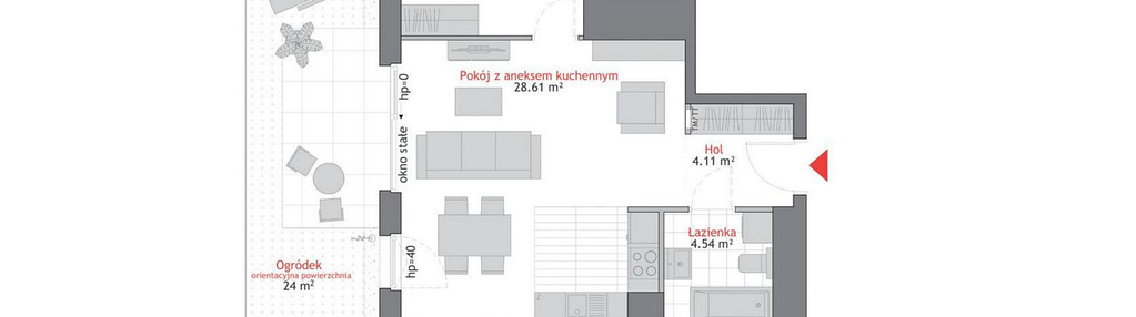 Mieszkanie w inwestycji: Atrium Oliva