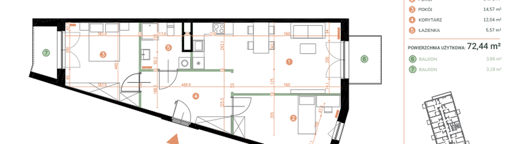 Mieszkanie w inwestycji: Casa Feliz Portowa II