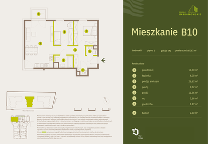 Mieszkanie w inwestycji: Osiedle Imbramowskie