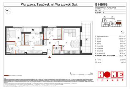 Mieszkanie w inwestycji: Warszawski Świt etap VIII