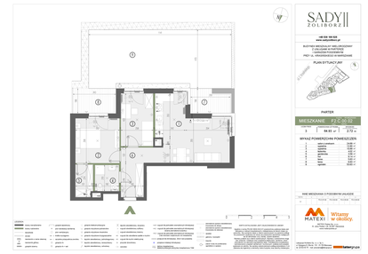 Mieszkanie w inwestycji: Sady Żoliborz II