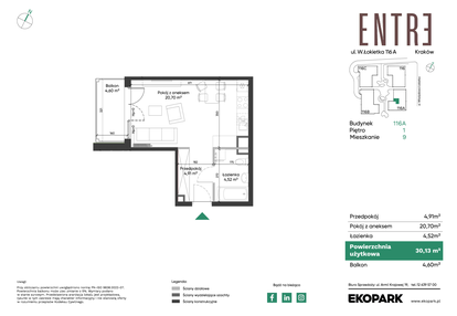 Mieszkanie w inwestycji: Entre