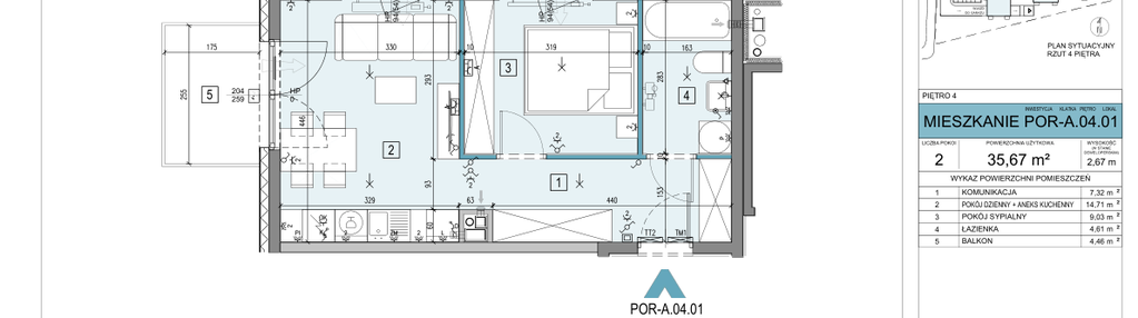 Mieszkanie w inwestycji: Apartamenty Portowa