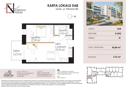 Mieszkanie w inwestycji: Enklawa Natury