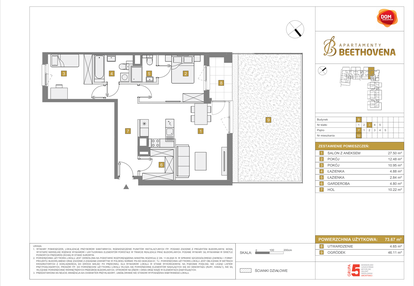 Mieszkanie w inwestycji: Apartamenty Beethovena