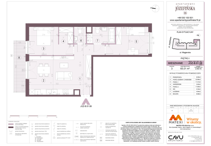 Mieszkanie w inwestycji: Apartamenty Józefińska