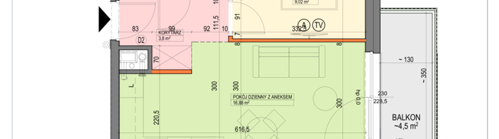 Mieszkanie w inwestycji: Junique I.II