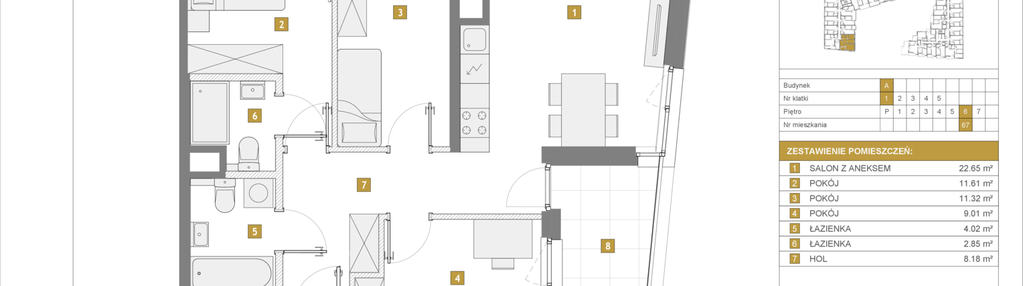 Mieszkanie w inwestycji: Apartamenty Metro Wilanowska