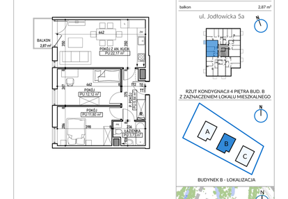 Mieszkanie w inwestycji: Jodłowicka 5
