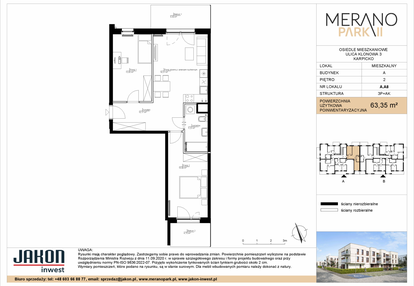 Mieszkanie w inwestycji: Merano Park II