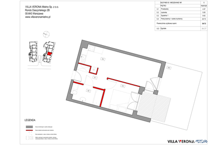 Mieszkanie w inwestycji: Villa Verona Mielno