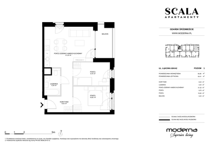 Mieszkanie w inwestycji: Scala