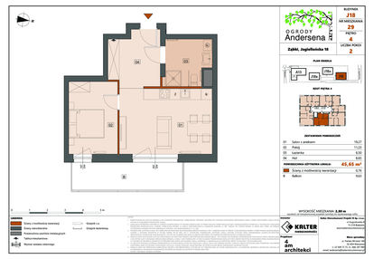 Mieszkanie w inwestycji: Ogrody Andersena