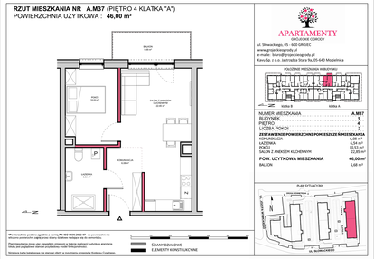 Mieszkanie w inwestycji: Apartamenty Grójeckie Ogrody
