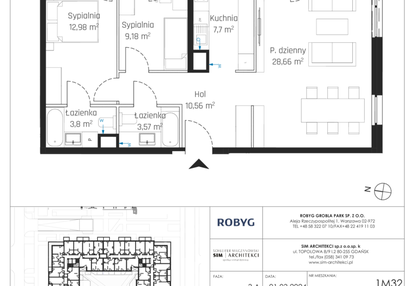 Mieszkanie w inwestycji: Nadmotławie Apartments etap J