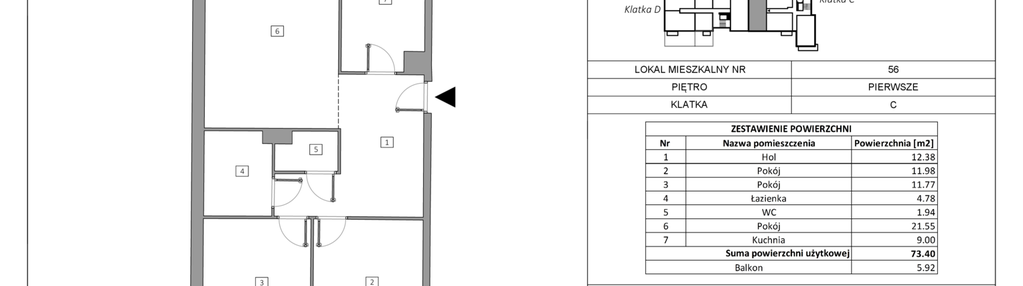 Mieszkanie w inwestycji: Wolne Miasto etap VII