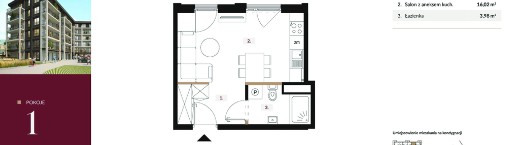 Mieszkanie w inwestycji: Krakowska Rogatka