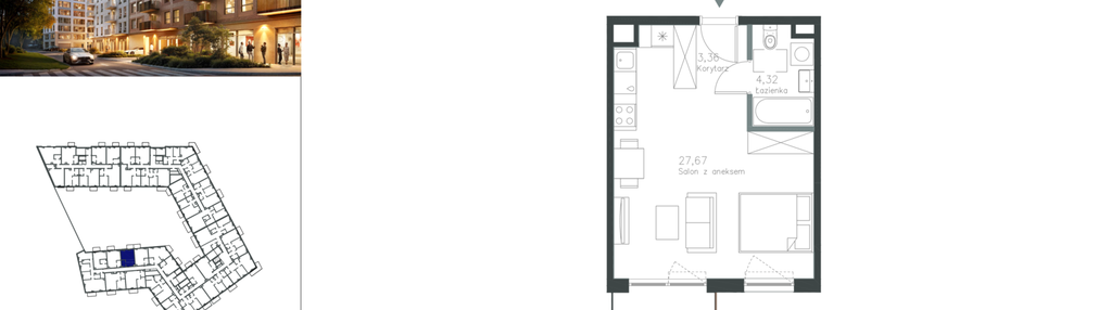 Mieszkanie w inwestycji: Piano