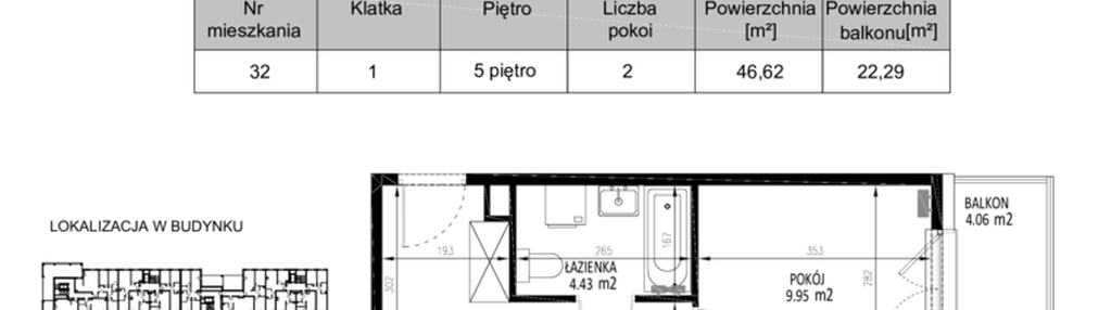 Mieszkanie w inwestycji: Krakowskie Tarasy etap V