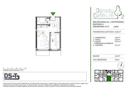 Mieszkanie w inwestycji: Ogrody Centrum 2