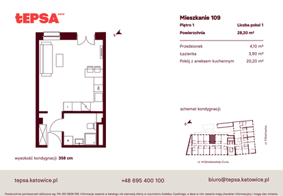 Mieszkanie w inwestycji: Tepsa Kato