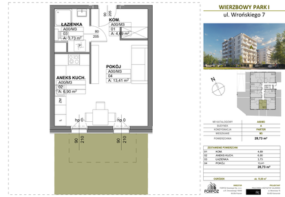 Mieszkanie w inwestycji: Wierzbowy Park
