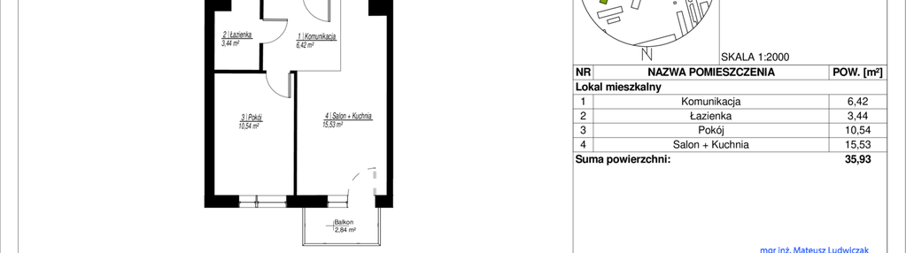 Mieszkanie w inwestycji: Jasielska 8C etap II