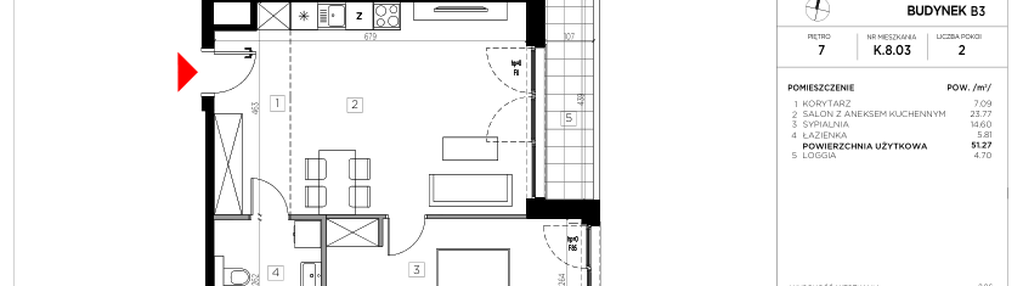 Mieszkanie w inwestycji: CityFlow etap II