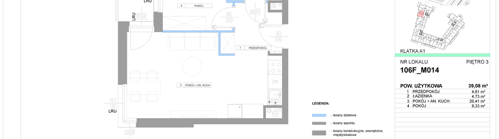 Mieszkanie w inwestycji: Miasteczko Jutrzenki Dzielnica Hortensji