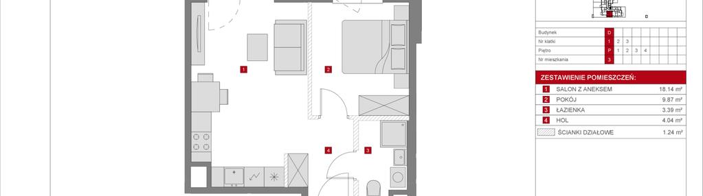 Mieszkanie w inwestycji: Dzielnica Mieszkaniowa Metro Zachód - etap 8.2
