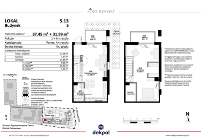 Mieszkanie w inwestycji: Pino Resort
