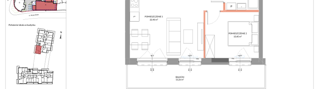 Mieszkanie w inwestycji: Apartamenty Nowy Świat - inwestycyjne