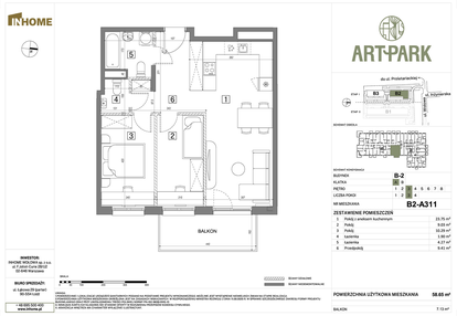 Mieszkanie w inwestycji: Inhome Osiedle ArtPark etap I
