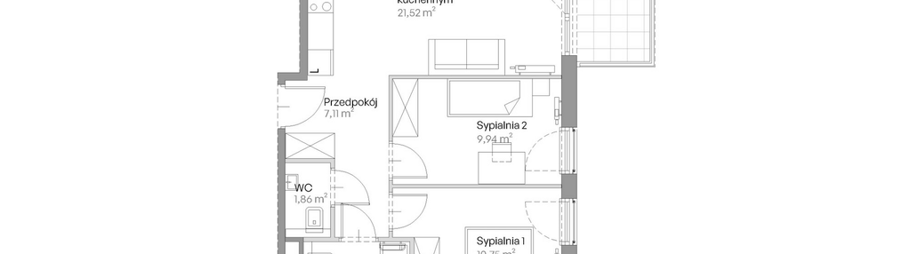 Mieszkanie w inwestycji: Centralna Vita