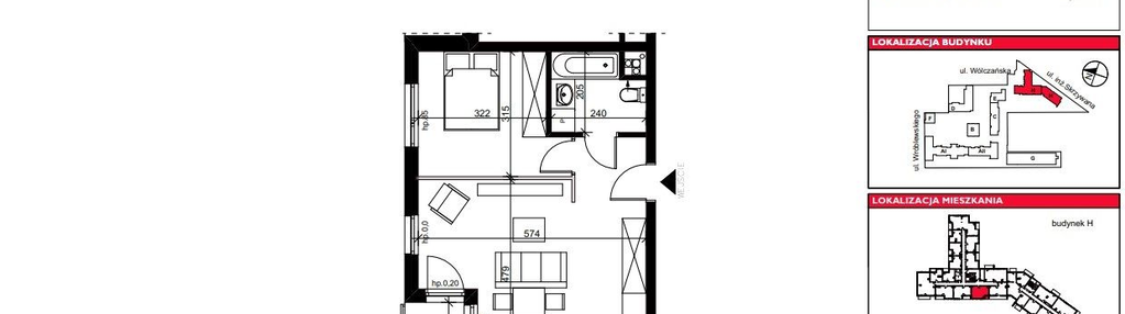 Mieszkanie w inwestycji: ART MODERN etap III - bud. H