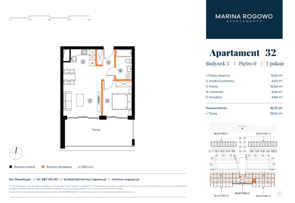 Mieszkanie w inwestycji: Apartamenty Marina Rogowo