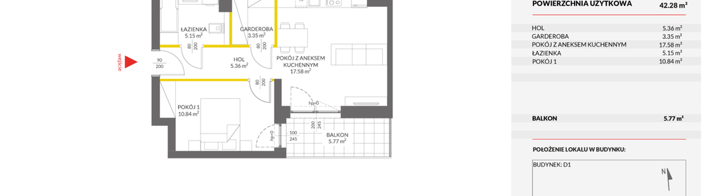 Mieszkanie w inwestycji: Viva Piast 5