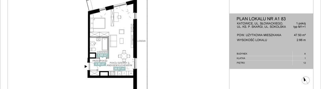 Mieszkanie w inwestycji: Mikato