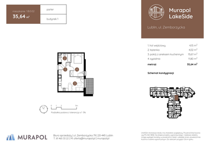 Mieszkanie w inwestycji: Murapol LakeSide