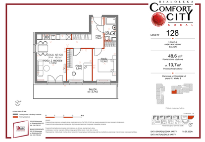 Mieszkanie w inwestycji: Comfort City Koral