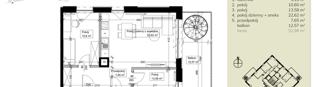 Mieszkanie w inwestycji: Apartamenty przy Parku Szczytnickim