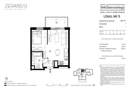 Mieszkanie w inwestycji: Wróblewskiego
