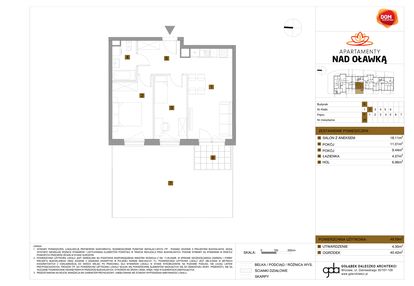 Mieszkanie w inwestycji: Apartamenty nad Oławką etap II