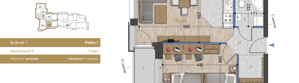 Mieszkanie w inwestycji: Osiedle Dakar Karolina