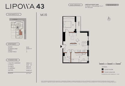 Mieszkanie w inwestycji: Lipowa 43